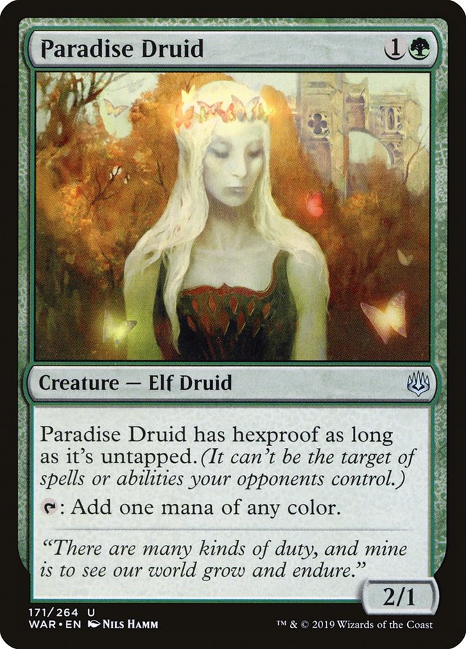 Paradise Druid [War of the Spark] | Kessel Run Games Inc. 