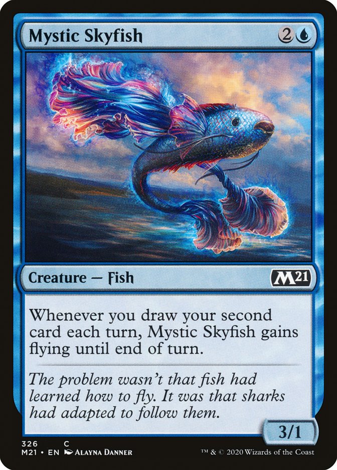Mystic Skyfish [Core Set 2021] | Kessel Run Games Inc. 