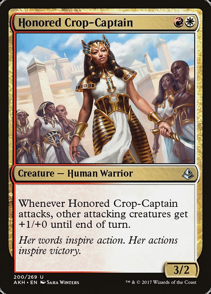 Honored Crop-Captain [Amonkhet] | Kessel Run Games Inc. 