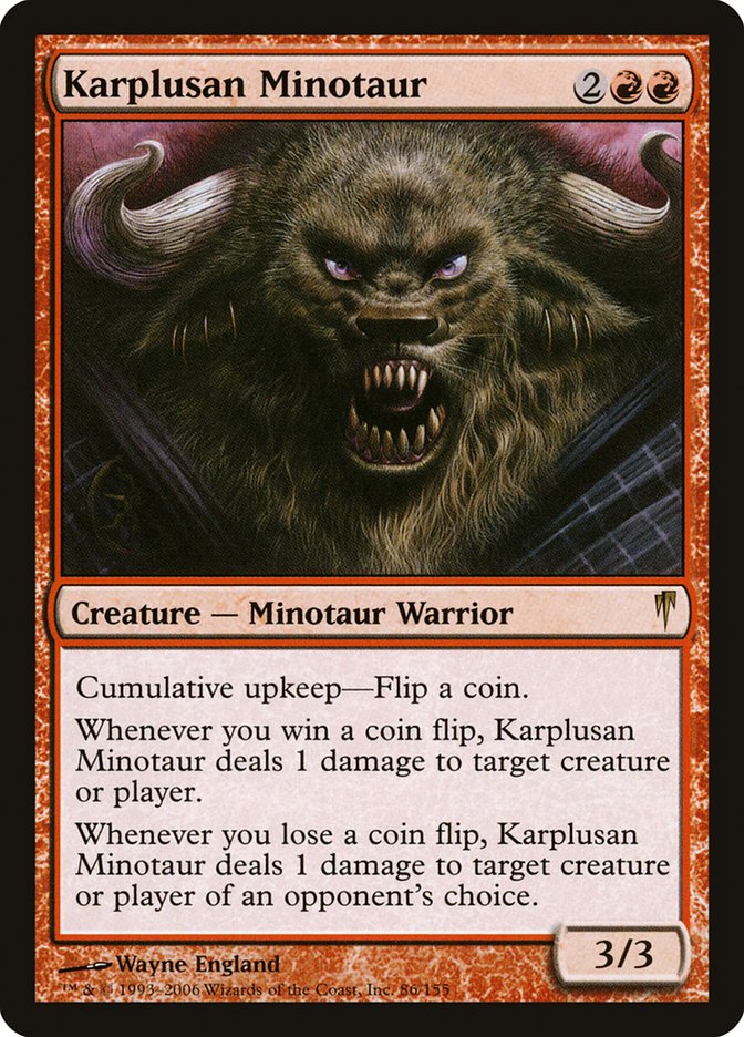 Karplusan Minotaur [Coldsnap] | Kessel Run Games Inc. 