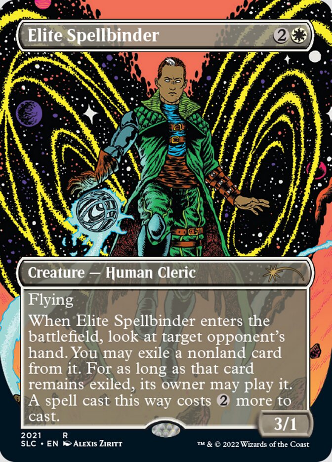 Elite Spellbinder (Borderless) [Secret Lair 30th Anniversary Countdown Kit] | Kessel Run Games Inc. 