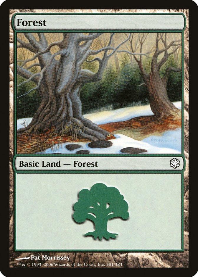 Forest (381) [Coldsnap Theme Decks] | Kessel Run Games Inc. 