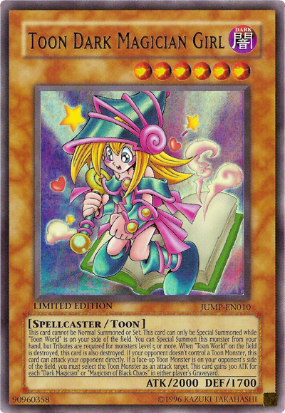 Toon Dark Magician Girl [JUMP-EN010] Ultra Rare | Kessel Run Games Inc. 