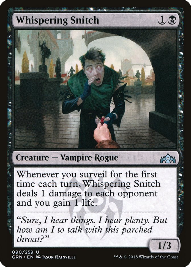 Whispering Snitch [Guilds of Ravnica] | Kessel Run Games Inc. 