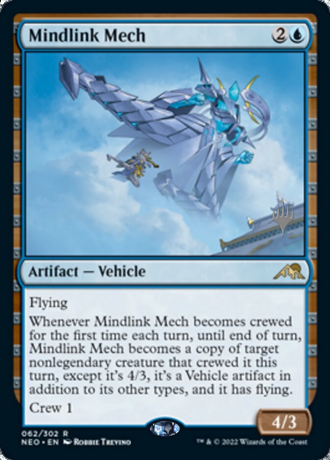 Mindlink Mech (Promo Pack) [Kamigawa: Neon Dynasty Promos] | Kessel Run Games Inc. 