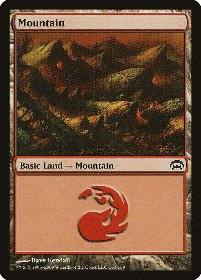 Mountain (163) [Planechase] | Kessel Run Games Inc. 