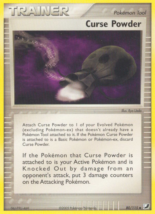 Curse Powder (80/115) [EX: Unseen Forces] | Kessel Run Games Inc. 