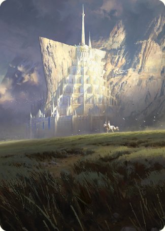 Minas Tirith Art Card [The Lord of the Rings: Tales of Middle-earth Art Series] | Kessel Run Games Inc. 