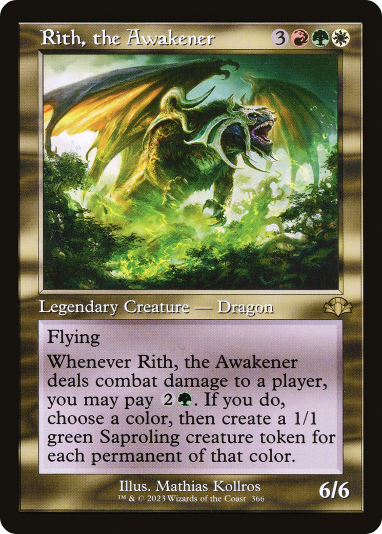 Rith, the Awakener (Retro) [Dominaria Remastered] | Kessel Run Games Inc. 