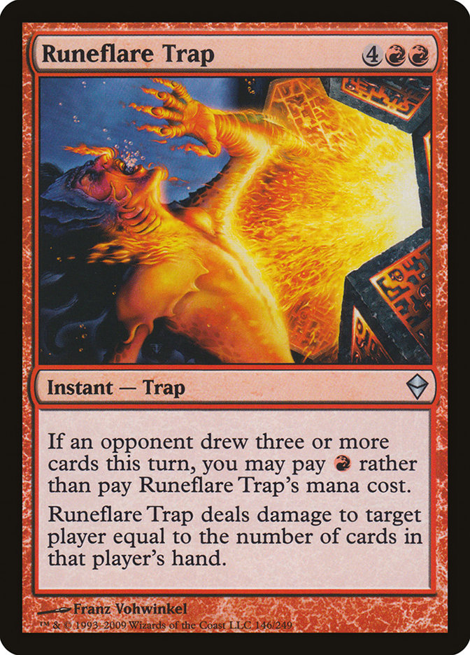 Runeflare Trap [Zendikar] | Kessel Run Games Inc. 