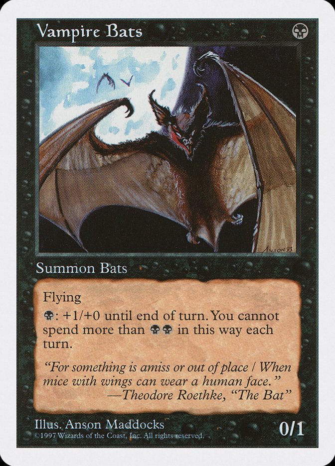 Vampire Bats [Fifth Edition] | Kessel Run Games Inc. 