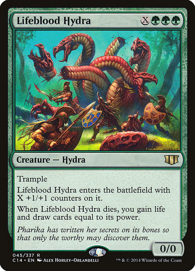 Lifeblood Hydra [Commander 2014] | Kessel Run Games Inc. 