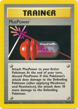 PlusPower (84/102) [Base Set Unlimited] | Kessel Run Games Inc. 