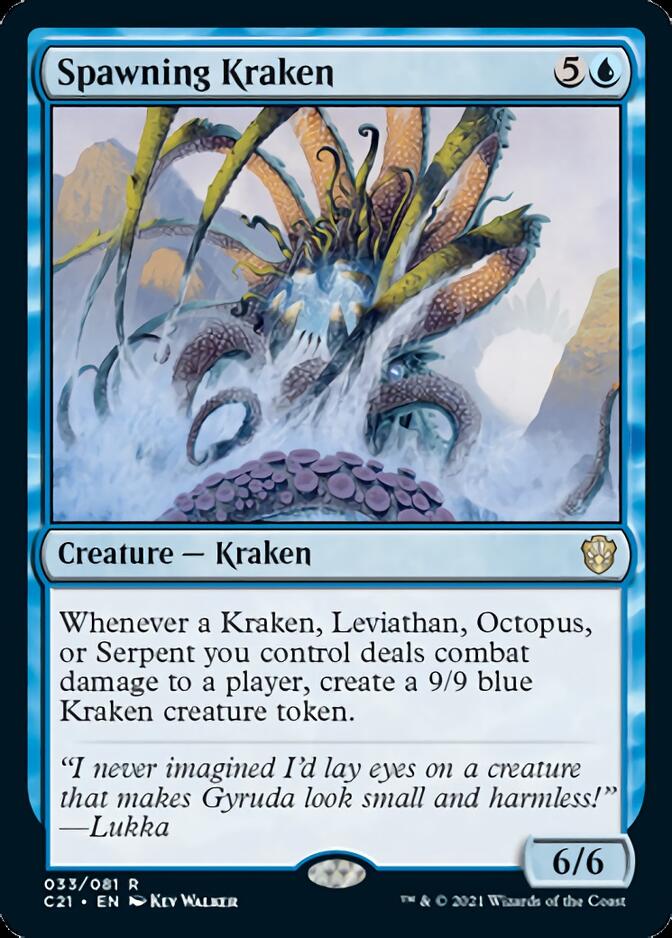 Spawning Kraken [Commander 2021] | Kessel Run Games Inc. 