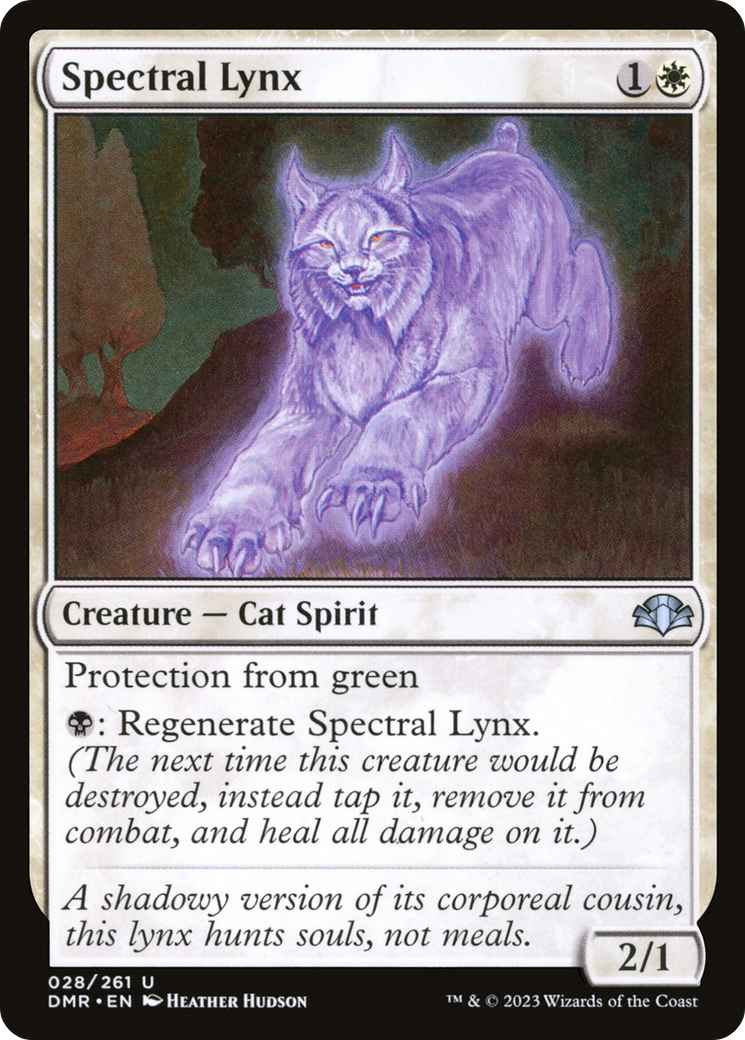 Spectral Lynx [Dominaria Remastered] | Kessel Run Games Inc. 