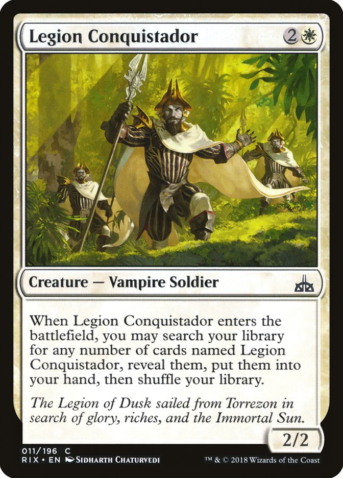 Legion Conquistador [Rivals of Ixalan] | Kessel Run Games Inc. 