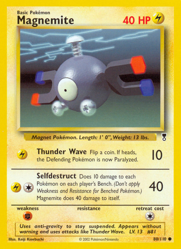 Magnemite (80/110) [Legendary Collection] | Kessel Run Games Inc. 