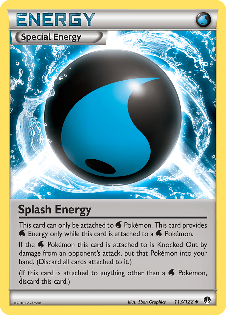 Splash Energy (113/122) [XY: BREAKpoint] | Kessel Run Games Inc. 