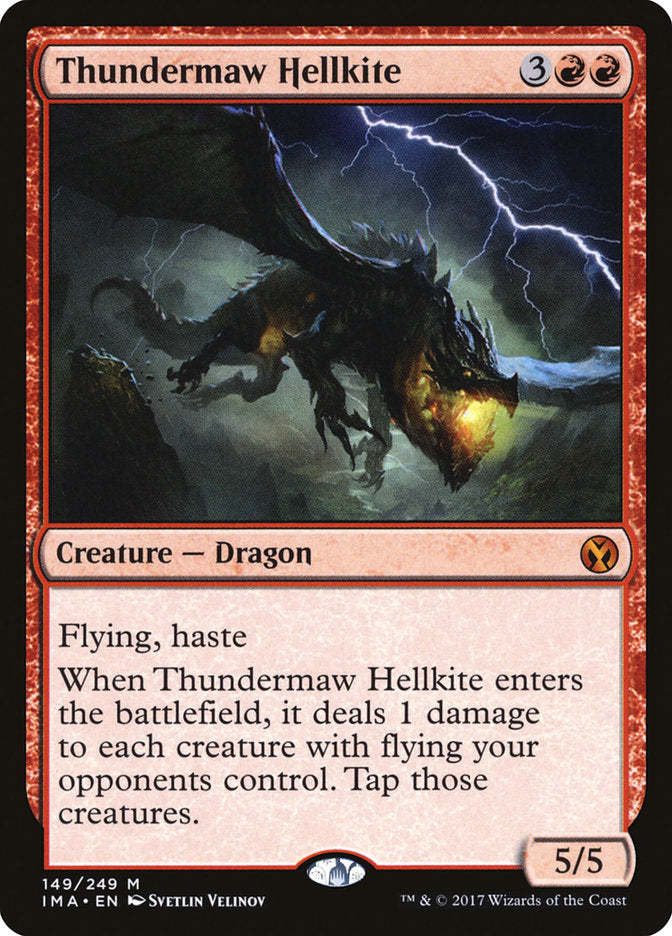 Thundermaw Hellkite [Iconic Masters] | Kessel Run Games Inc. 