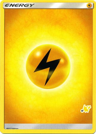 Lightning Energy (Pikachu Stamp #17) [Battle Academy 2020] | Kessel Run Games Inc. 