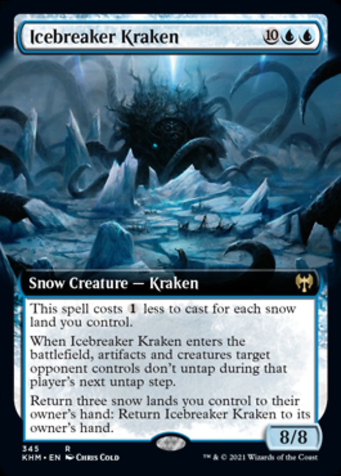 Icebreaker Kraken (Extended Art) [Kaldheim] | Kessel Run Games Inc. 