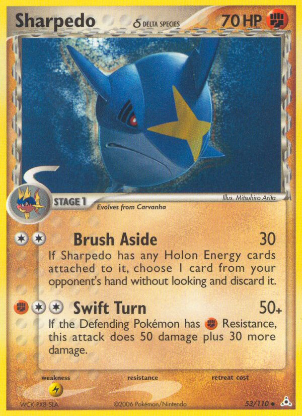 Sharpedo (53/110) (Delta Species) [EX: Holon Phantoms] | Kessel Run Games Inc. 