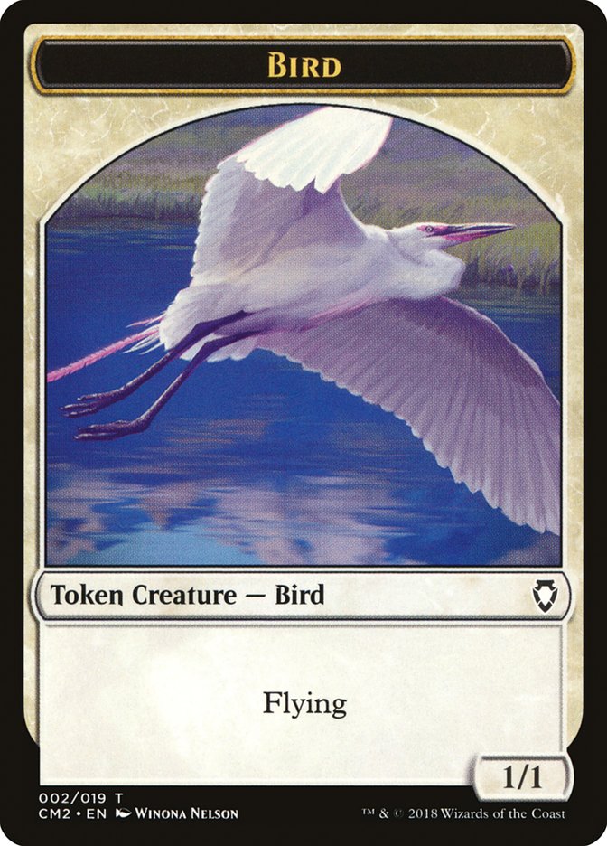 Bird Token [Commander Anthology Volume II Tokens] | Kessel Run Games Inc. 