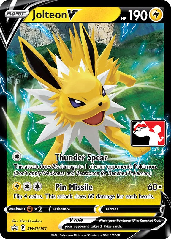 Jolteon V (SWSH151) [Prize Pack Series One] | Kessel Run Games Inc. 