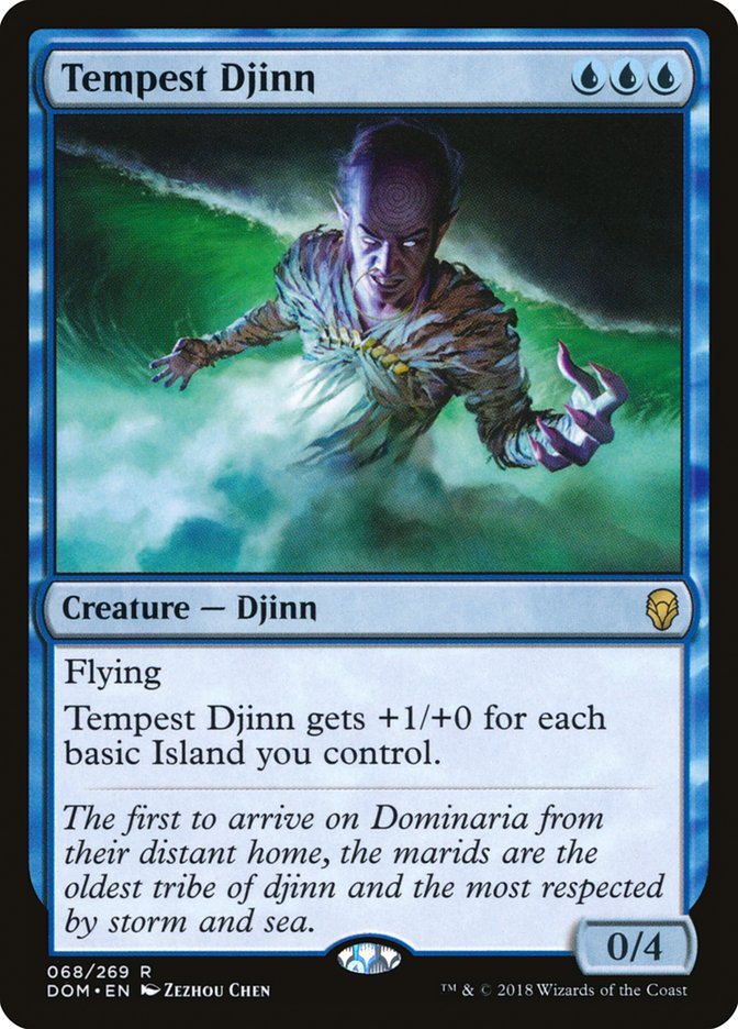 Tempest Djinn [Dominaria] | Kessel Run Games Inc. 