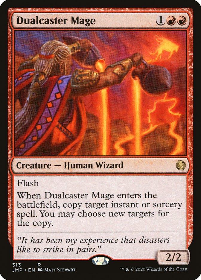 Dualcaster Mage [Jumpstart] | Kessel Run Games Inc. 