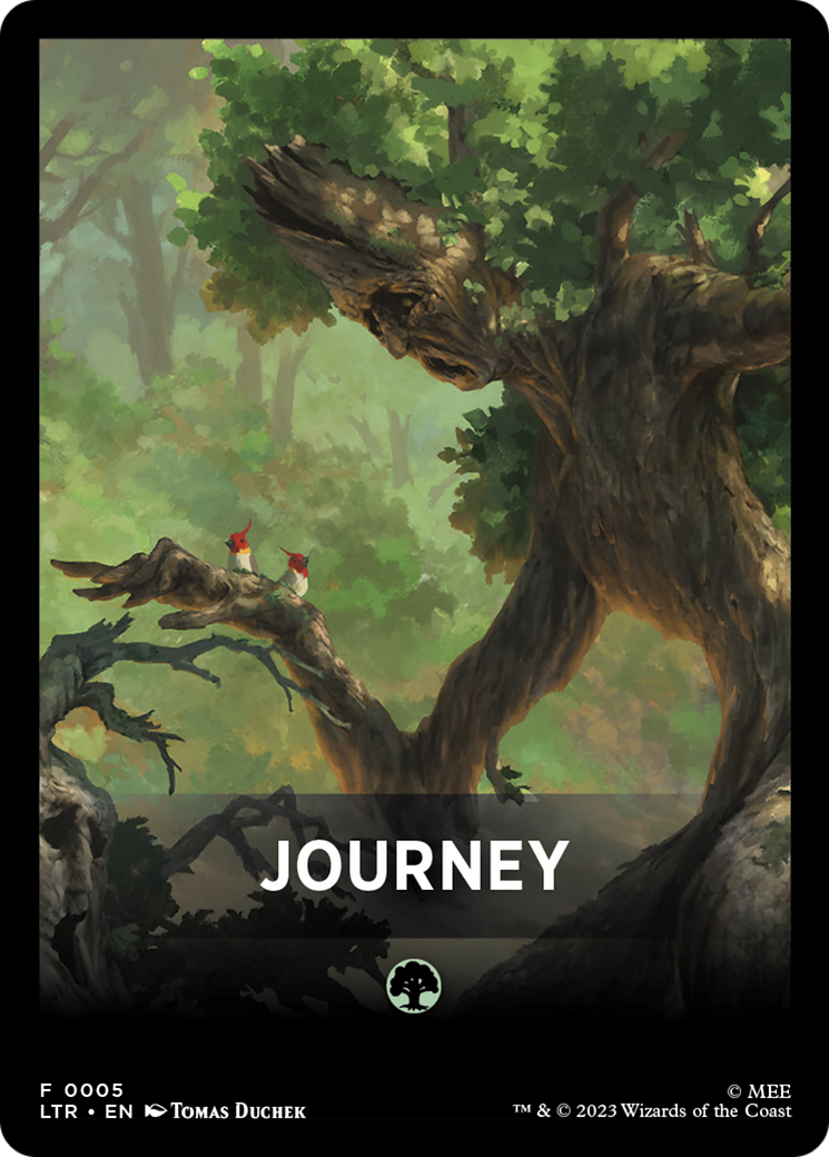 Journey Theme Card [The Lord of the Rings: Tales of Middle-Earth Tokens] | Kessel Run Games Inc. 