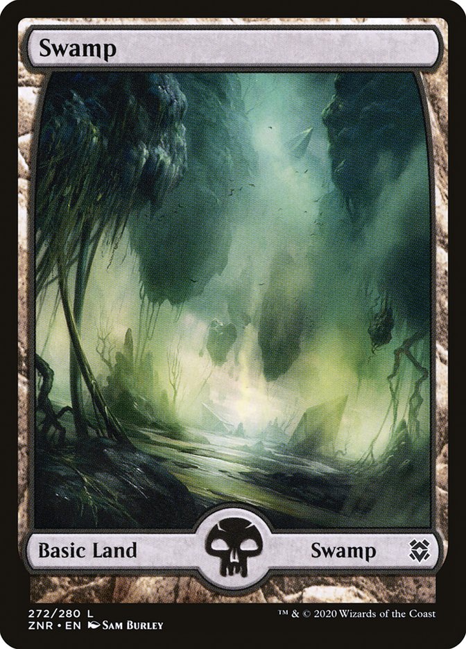 Swamp (272) [Zendikar Rising] | Kessel Run Games Inc. 