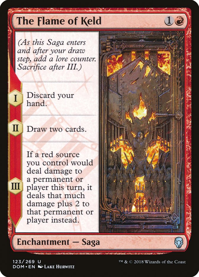 The Flame of Keld [Dominaria] | Kessel Run Games Inc. 