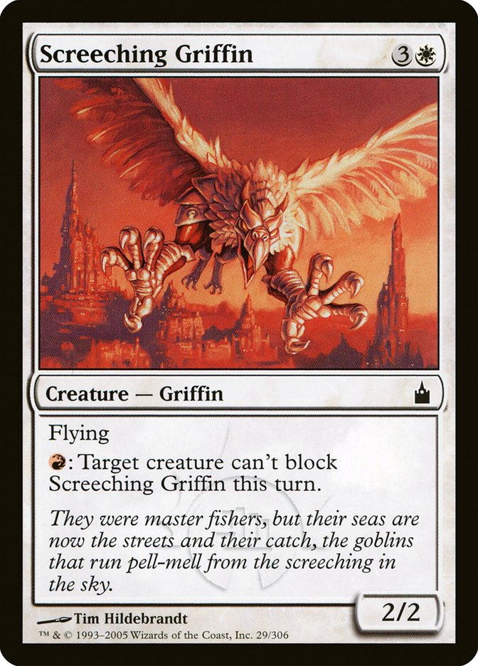 Screeching Griffin [Ravnica: City of Guilds] | Kessel Run Games Inc. 