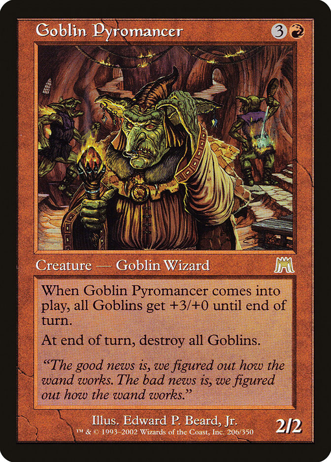Goblin Pyromancer [Onslaught] | Kessel Run Games Inc. 