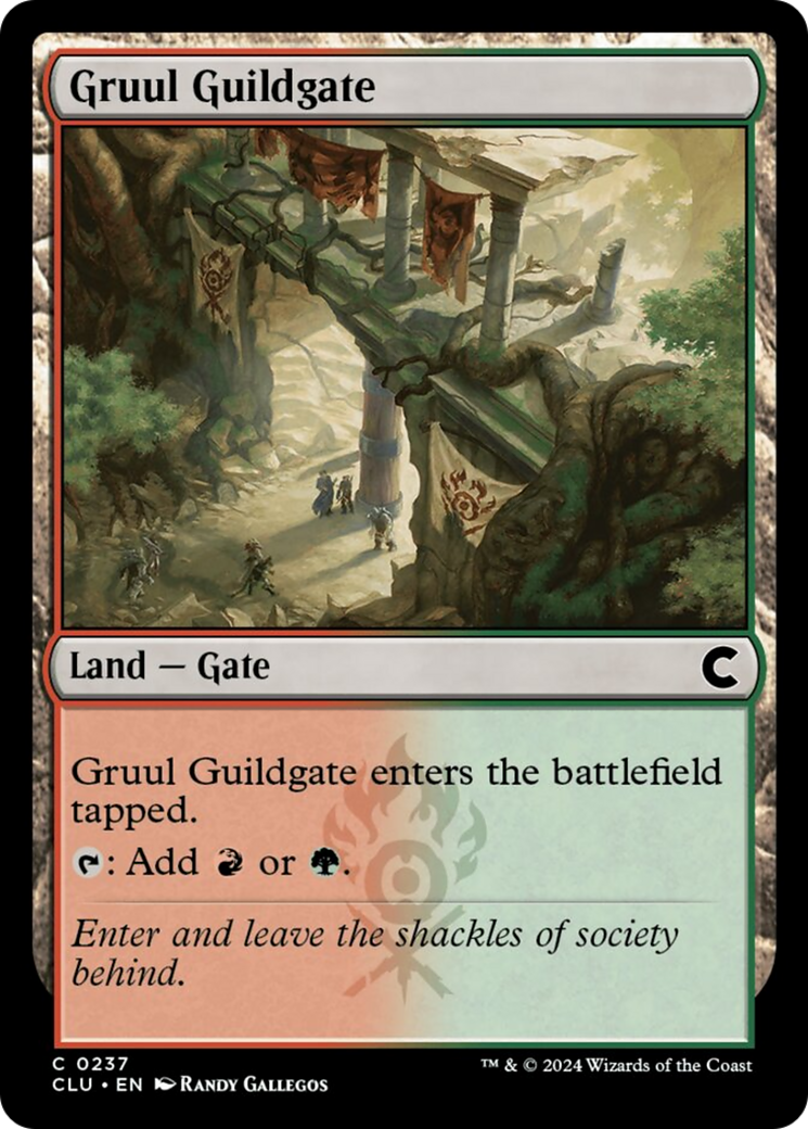 Gruul Guildgate [Ravnica: Clue Edition] | Kessel Run Games Inc. 