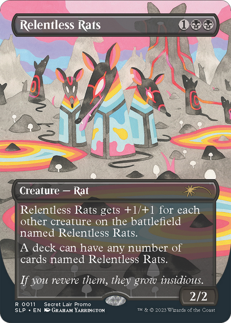 Relentless Rats (0011) [Secret Lair Showdown] | Kessel Run Games Inc. 