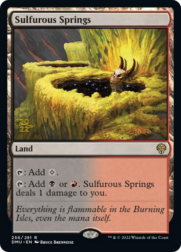 Sulfurous Springs [Dominaria United Prerelease Promos] | Kessel Run Games Inc. 