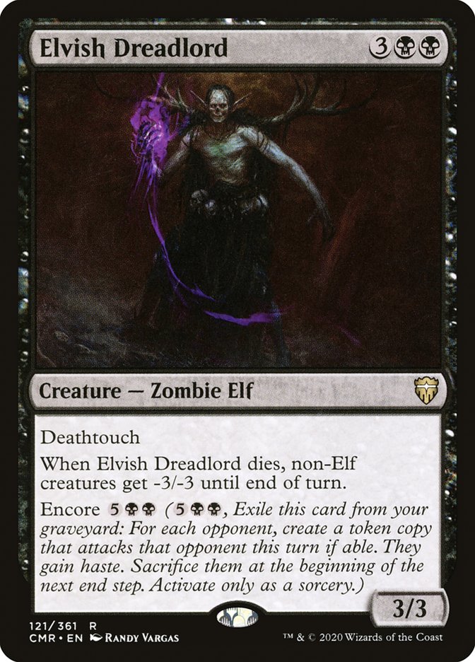 Elvish Dreadlord [Commander Legends] | Kessel Run Games Inc. 