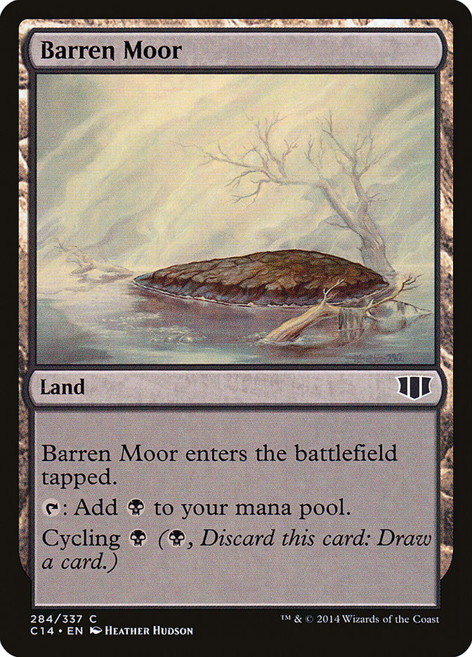 Barren Moor [Commander 2014] | Kessel Run Games Inc. 