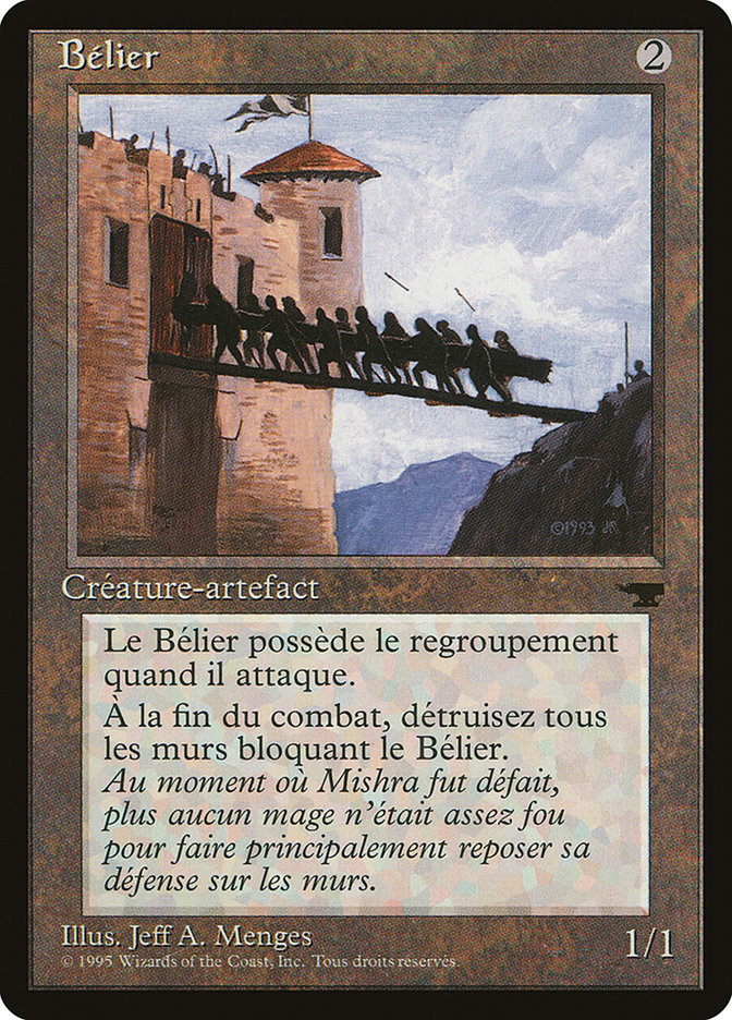 Battering Ram (French) - "Belier" [Renaissance] | Kessel Run Games Inc. 