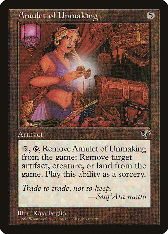 Amulet of Unmaking [Mirage] | Kessel Run Games Inc. 