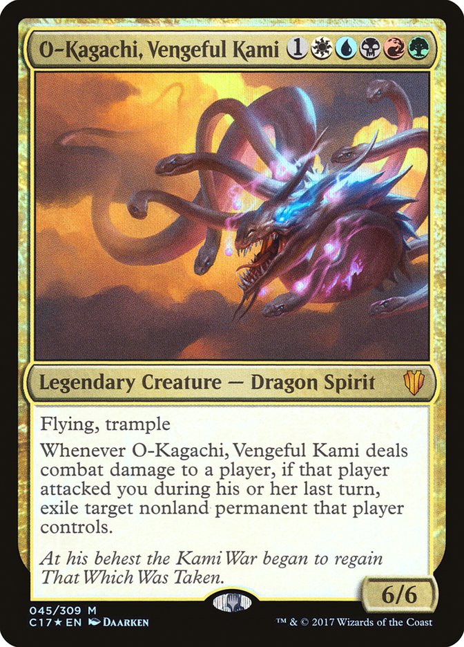 O-Kagachi, Vengeful Kami [Commander 2017] | Kessel Run Games Inc. 