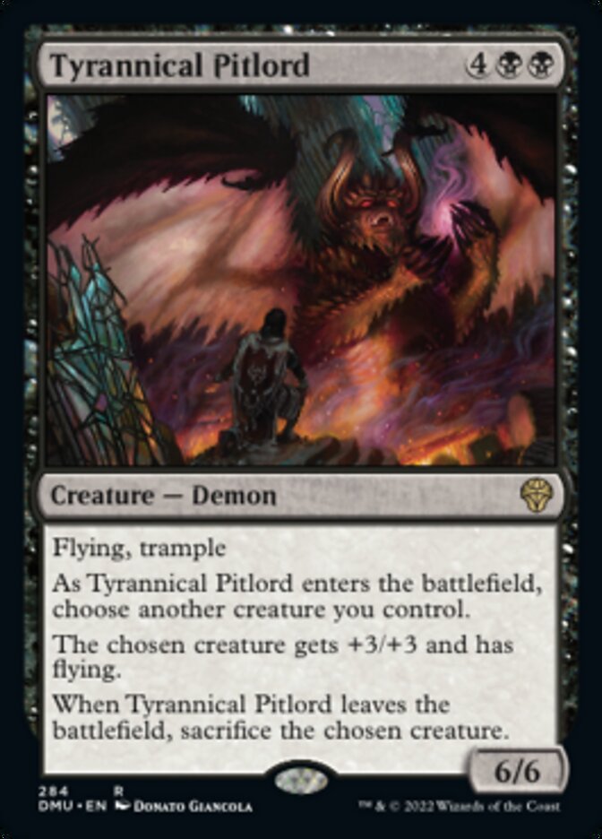 Tyrannical Pitlord [Dominaria United] | Kessel Run Games Inc. 