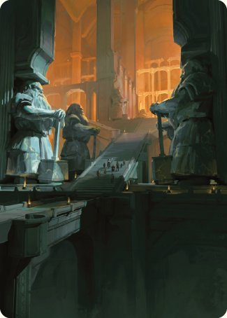 Mines of Moria Art Card [The Lord of the Rings: Tales of Middle-earth Art Series] | Kessel Run Games Inc. 