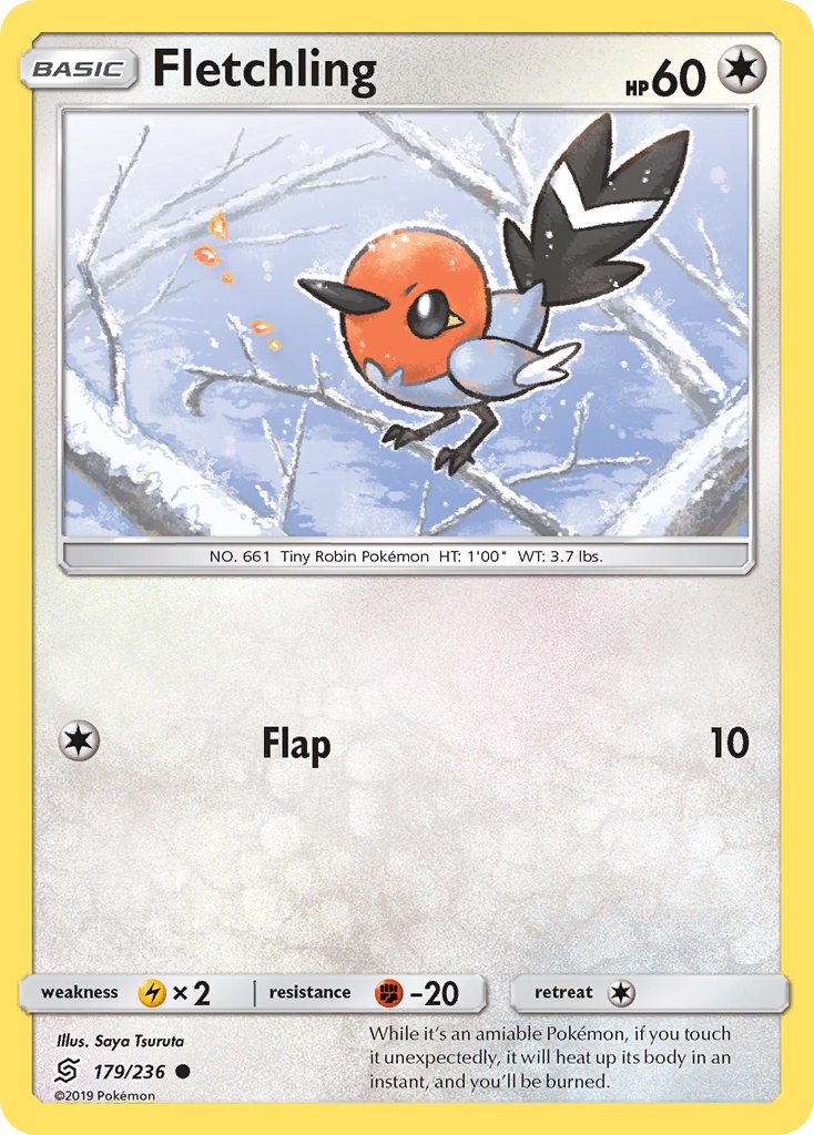 Fletchling (179/236) [Sun & Moon: Unified Minds] | Kessel Run Games Inc. 