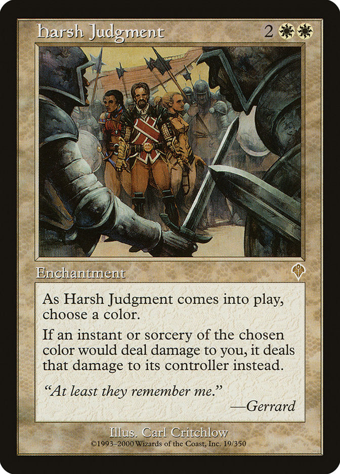 Harsh Judgment [Invasion] | Kessel Run Games Inc. 