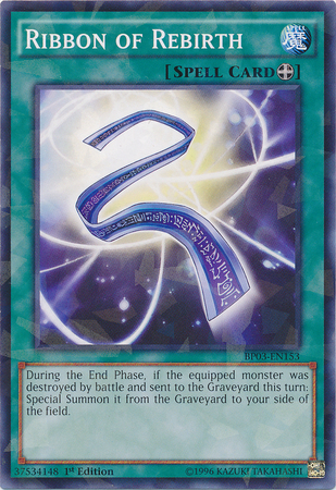 Ribbon of Rebirth [BP03-EN153] Shatterfoil Rare | Kessel Run Games Inc. 