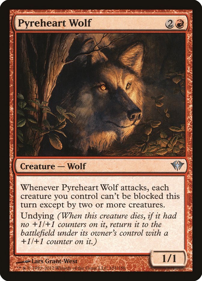 Pyreheart Wolf [Dark Ascension] | Kessel Run Games Inc. 