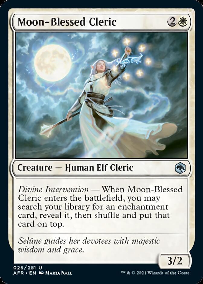 Moon-Blessed Cleric [Dungeons & Dragons: Adventures in the Forgotten Realms] | Kessel Run Games Inc. 